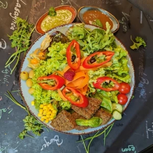 Falafel Salat (Vegan)